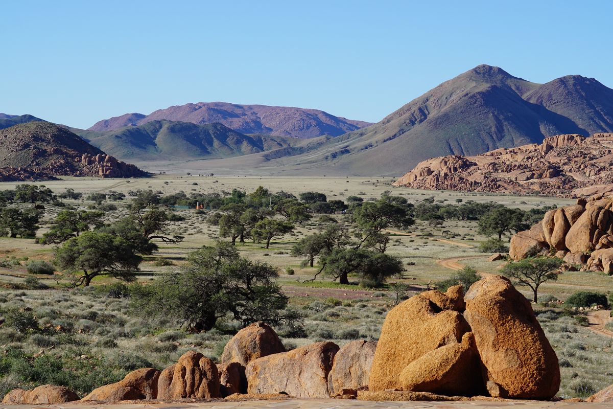 Namib Süd tiras berge