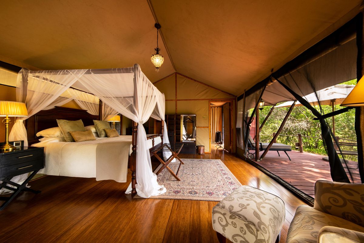 Elewana Sand River tent