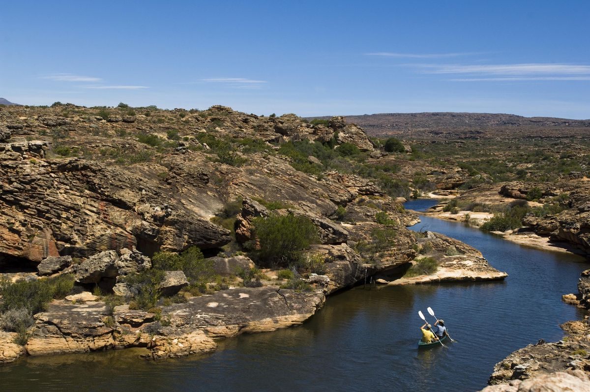 Bushmans Kloof canoeing