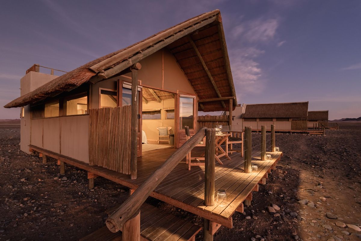 Kulala Desert Lodge chalet