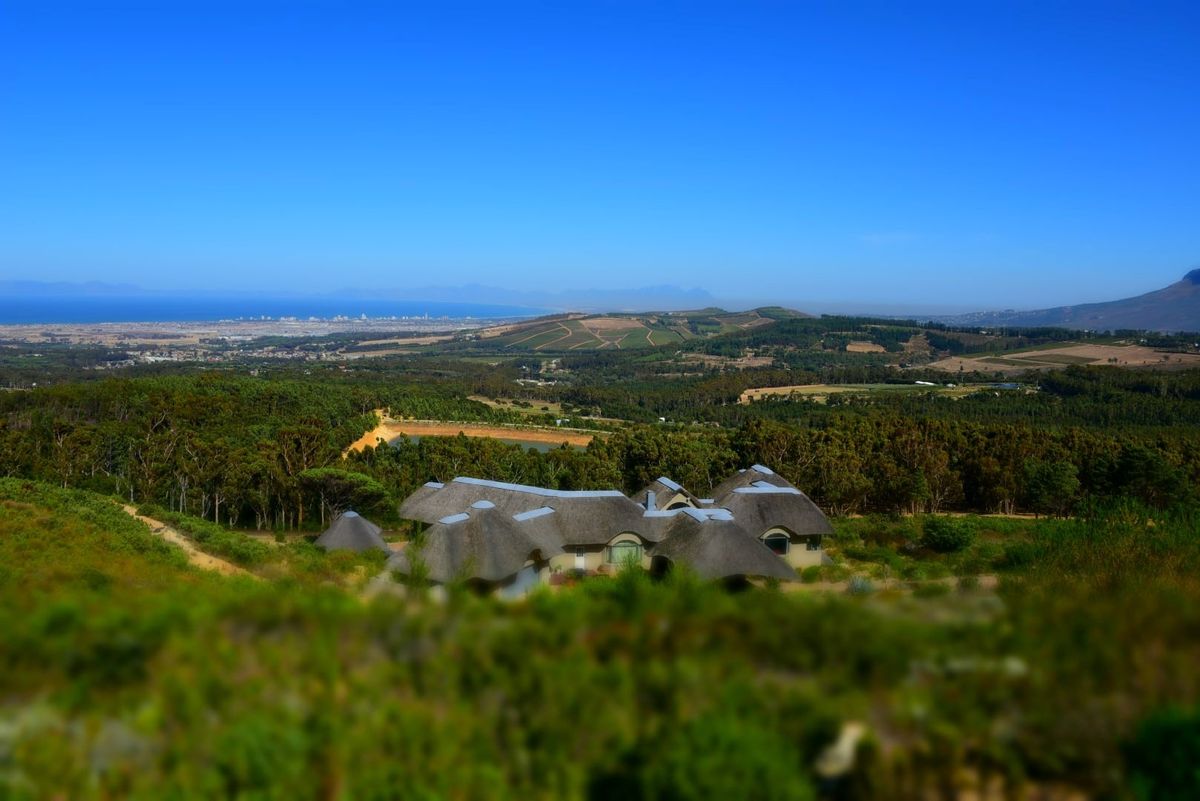 Thulani River Lodge aerial view