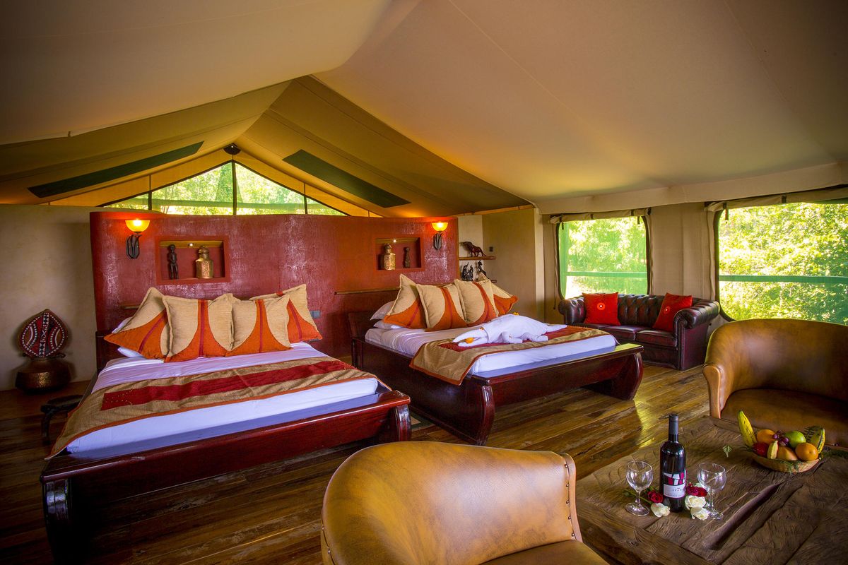 Mara Engai Wilderness Lodge twin