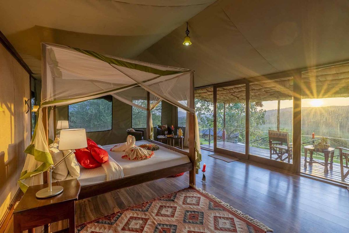 Karatu Simba Lodge honeymoon room