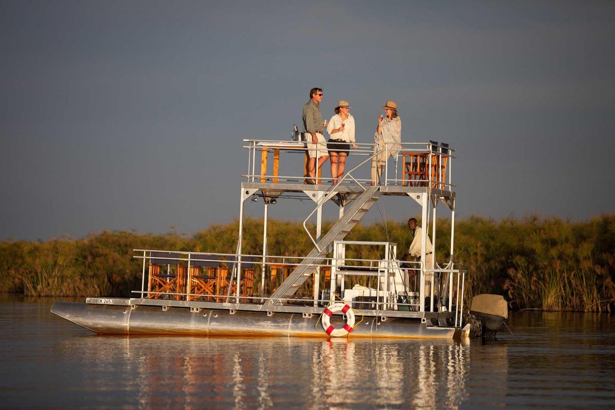 Mopiri double deck boat