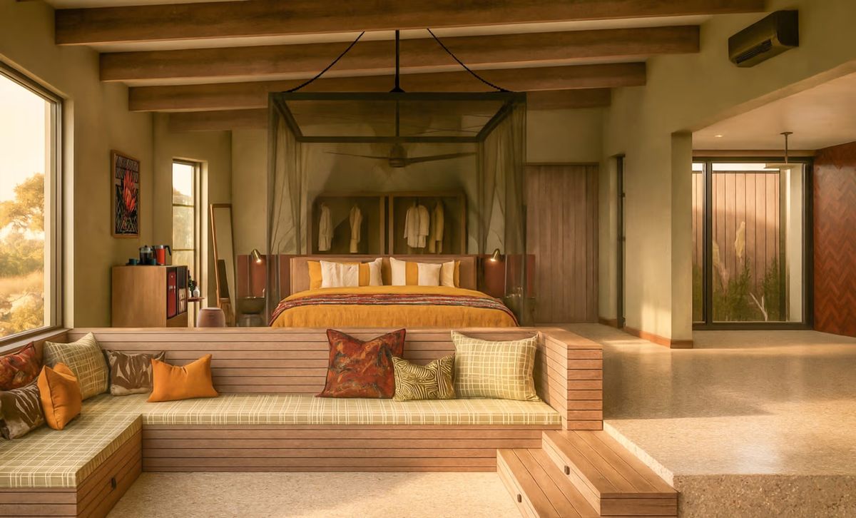 Jaci's Private Lodge Safari Suite bedroom