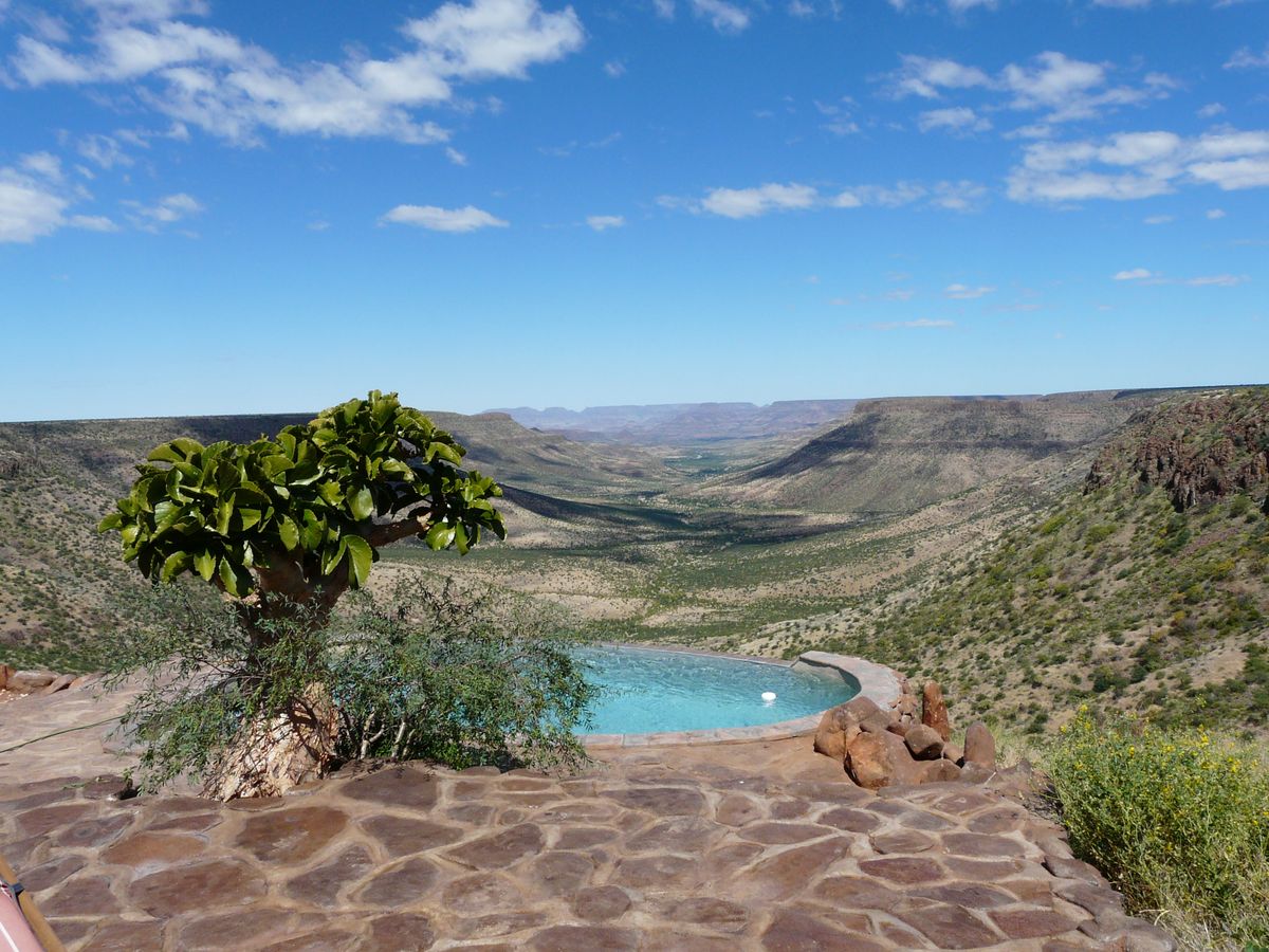 Grootberg pool view