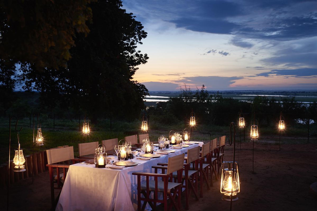 Chobe Chilwero outdoor dining