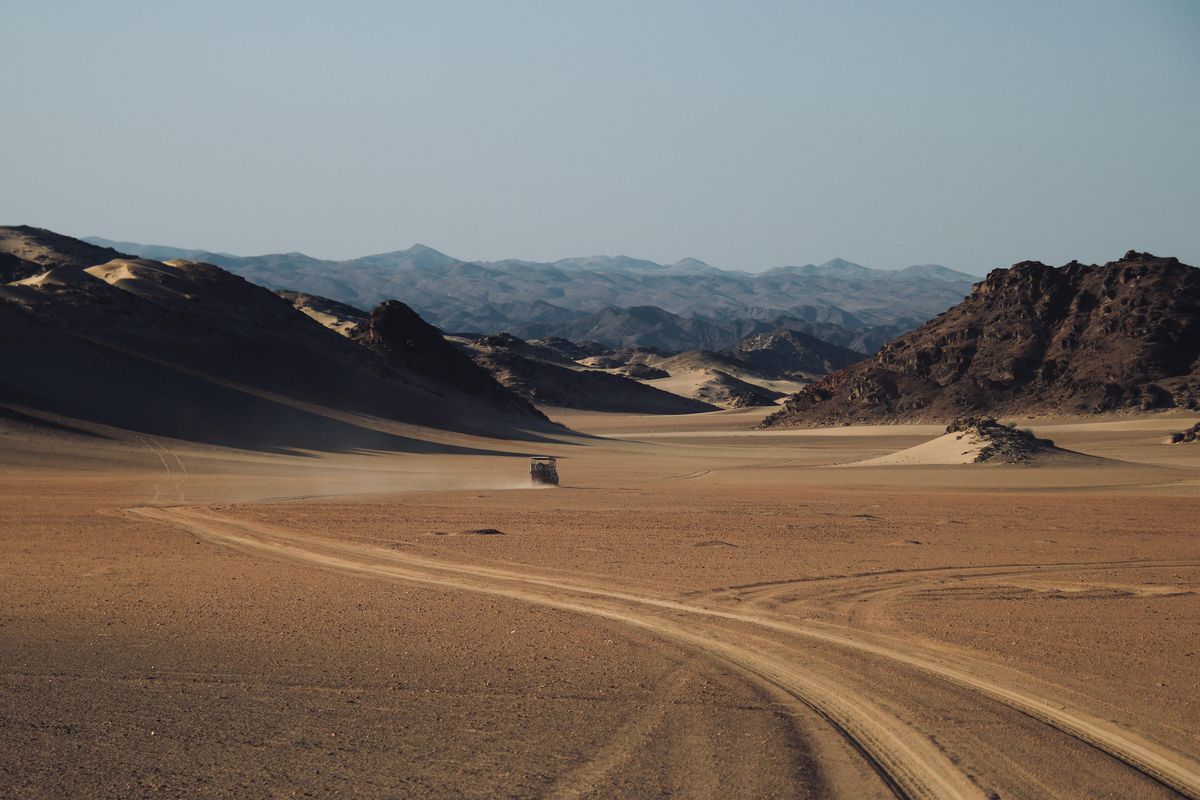 Hoanib Valley Camp game drive
