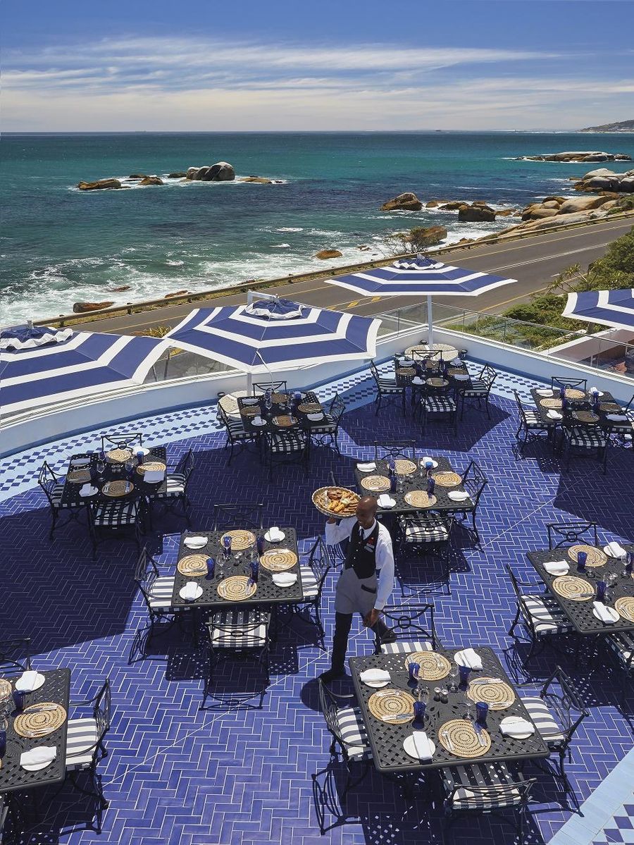 Twelve Apostles Hotel azure deck