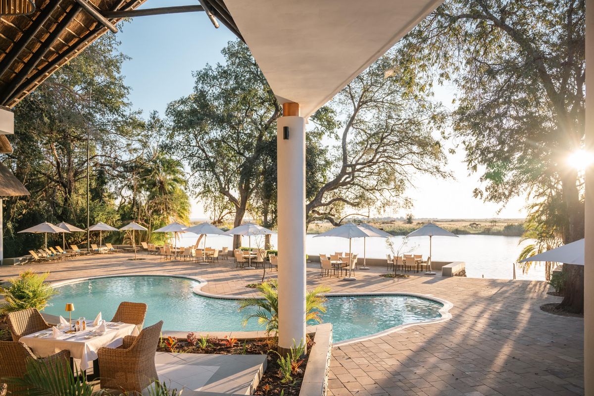 Chobe Safari Lodge pool