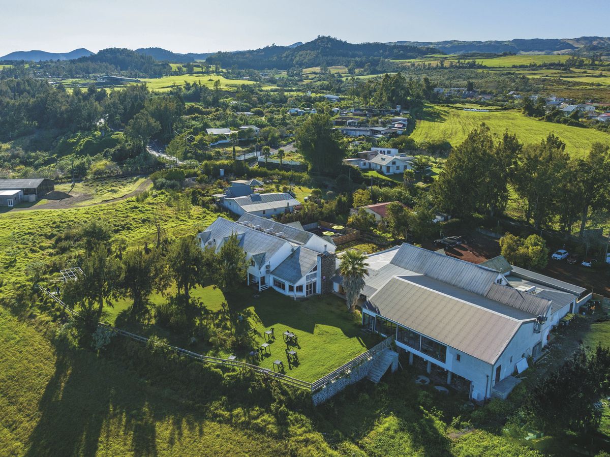 Les Géraniums aerial view