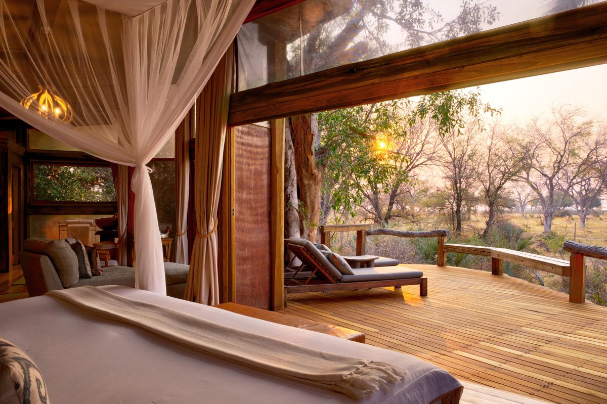 Camp Okavango suite view