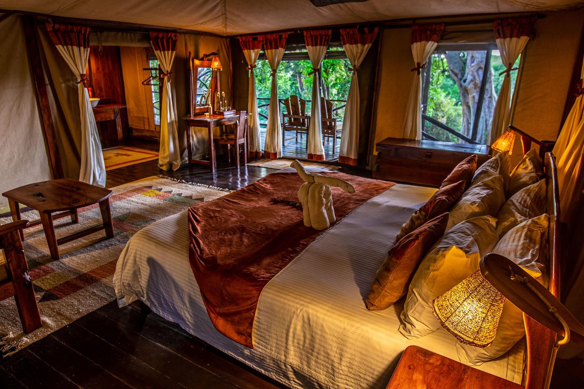 Tipilikwani Mara Camp room