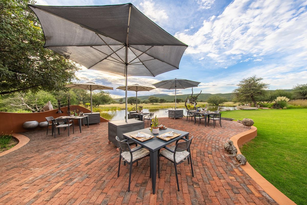 Okonjima Bush Camp pool area