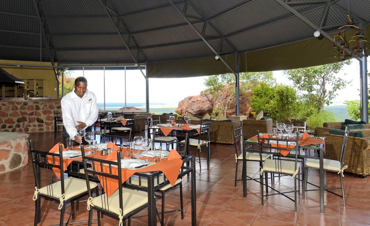 Waterberg Plateau Lodge restaurant