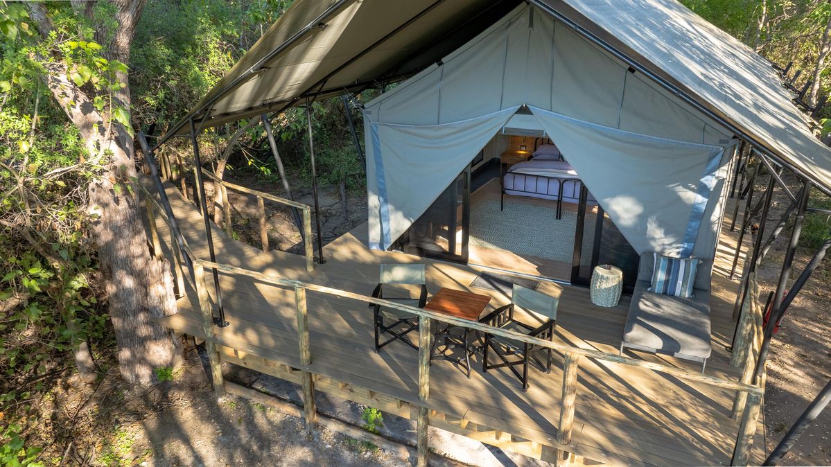 Machaba Camp luxury tent