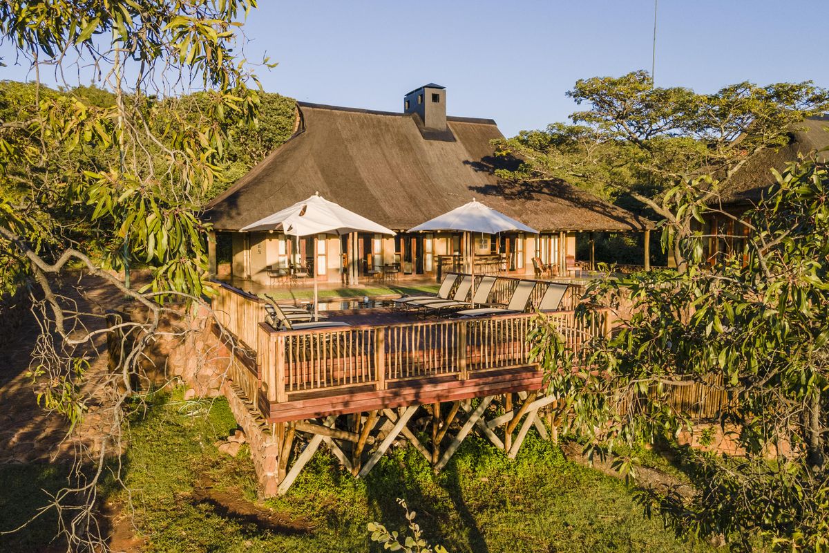 Ekuthuleni Lodge deck