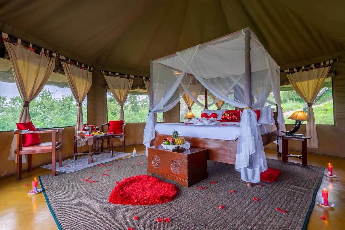 Serengeti Simba Lodge Honeymoon room