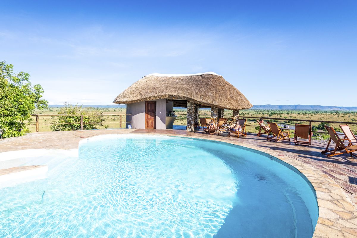 Grumeti Hills pool