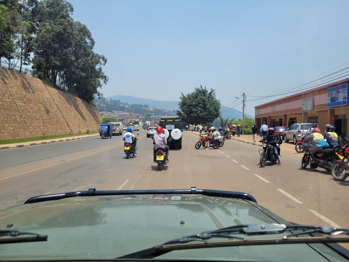 Kigali city traffic