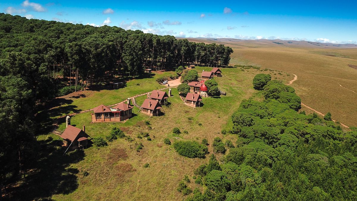 Chelinda Lodge aerial view