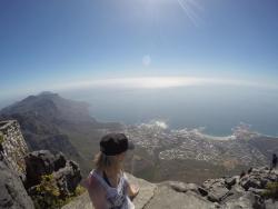 In Kapstadt auf dem Tafelberg 