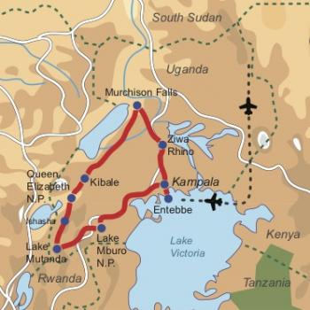 Best of Uganda -Privatgeführte Rundreise zu den Höhepunkten in Uganda 